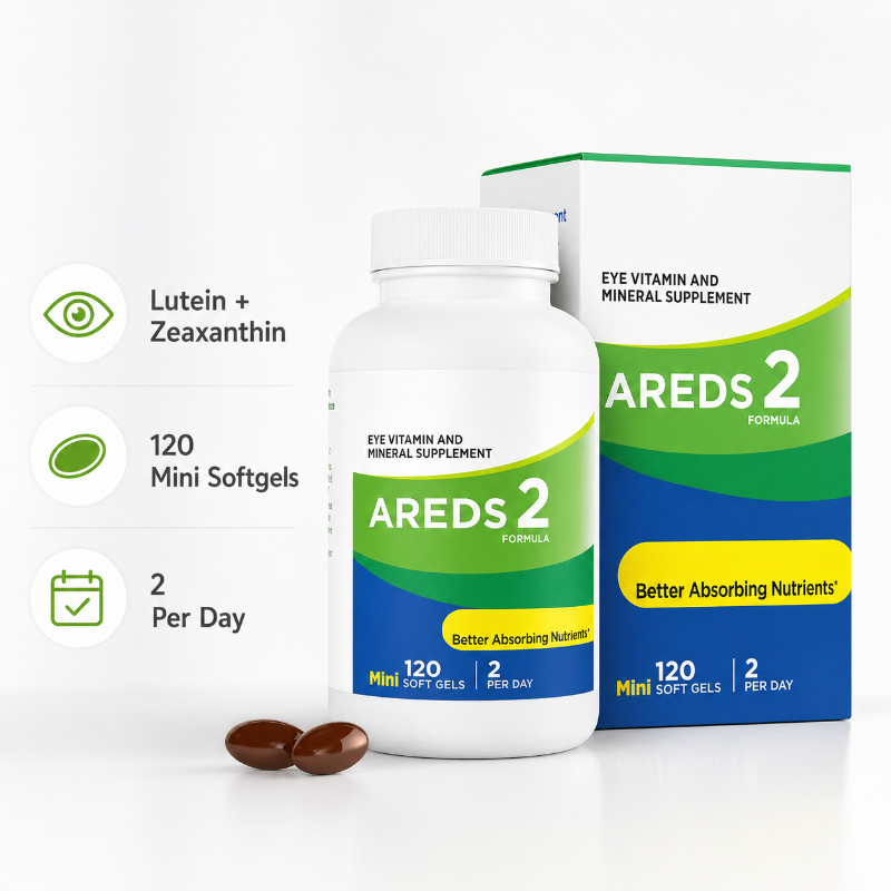 Nutrition Zinc - AREDS 2 Formula Eye Vitamin Supplement