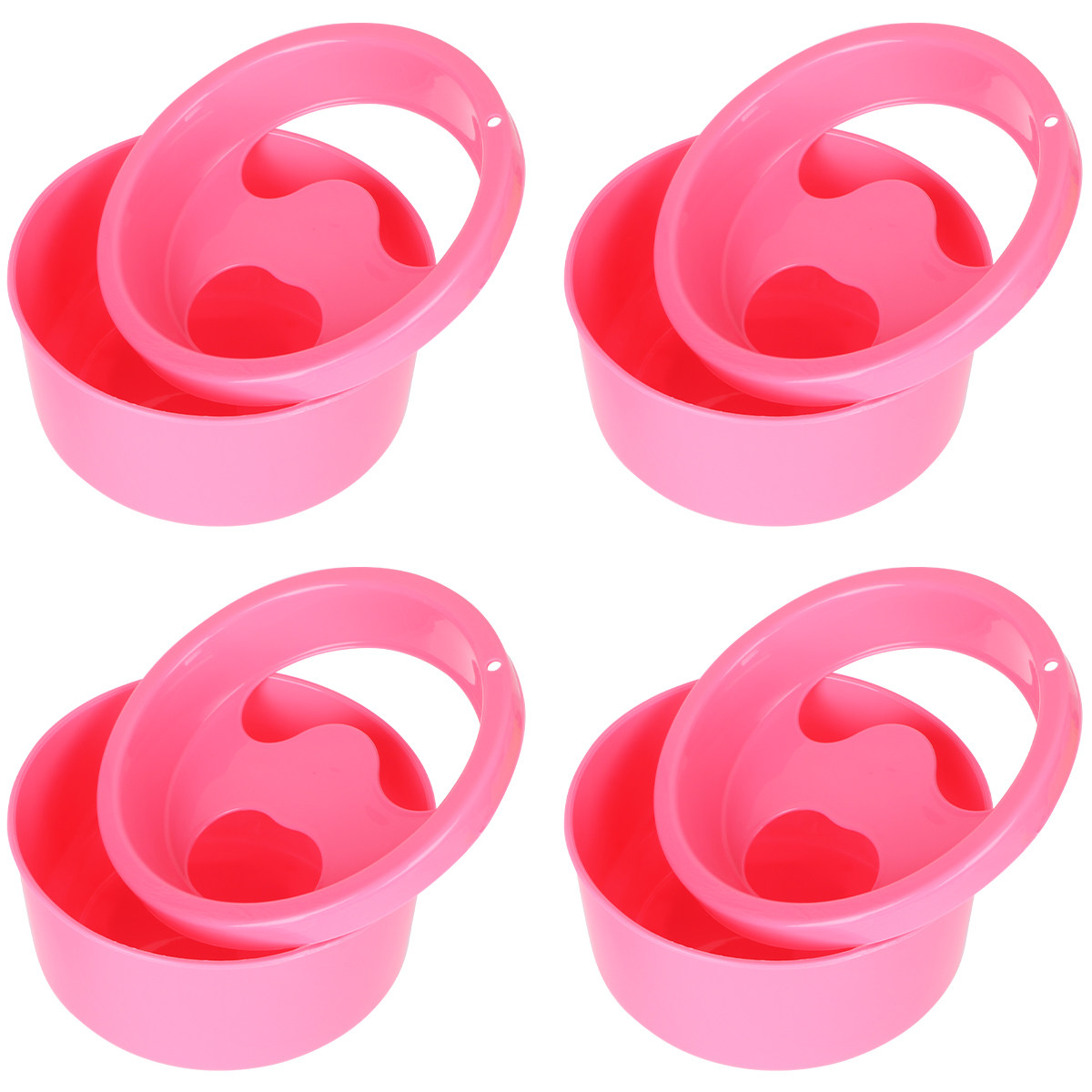 Nutrition & Fitness Coaching Fulham - 4Pcs Nail Soaker Bowls Heavy Duty