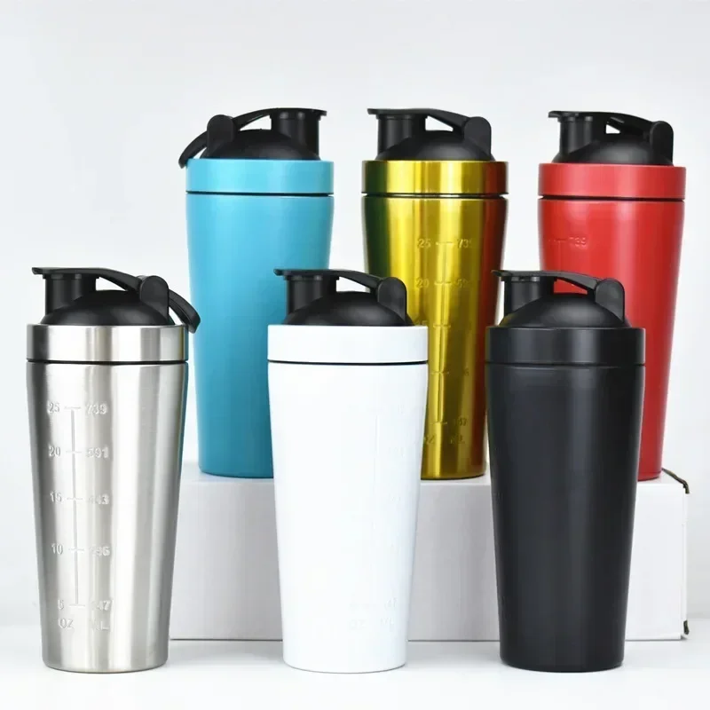 Stainless Steel Protein Shaker - Fitness Nutrition Protein 评论和价格