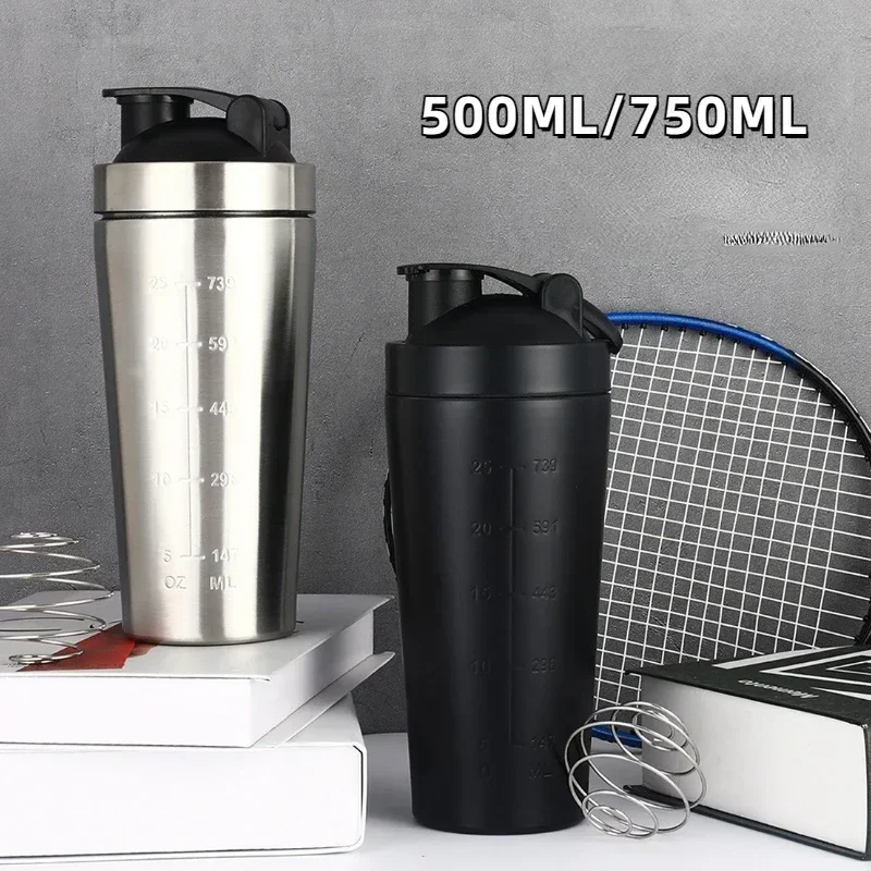 Stainless Steel Protein Shaker - Fitness Nutrition Protein 评论和价格