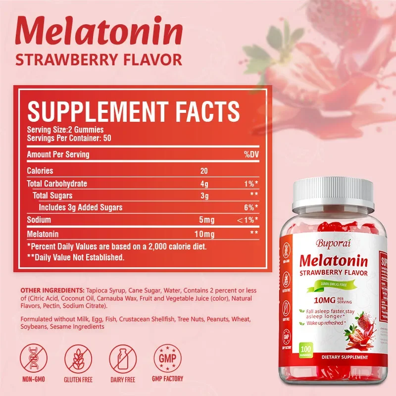 Melatonin Gummies 10mg - Regul - Melatonin Sleep Gummy 评论和价格