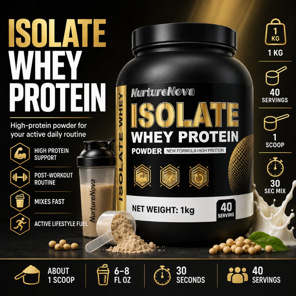 NurtureNova Isolate Whey Prote - Fitness Nutrition Protein 评论和价格