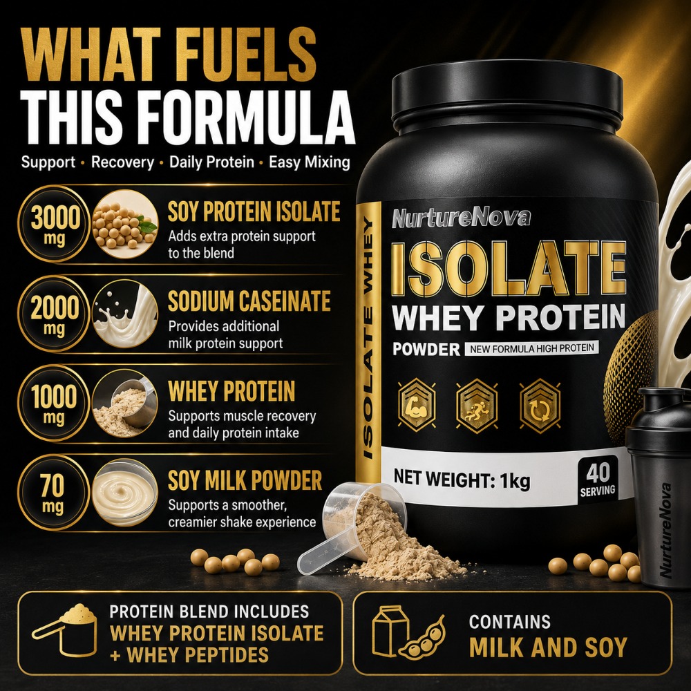 NurtureNova Isolate Whey Prote - Fitness Nutrition Protein 评论和价格