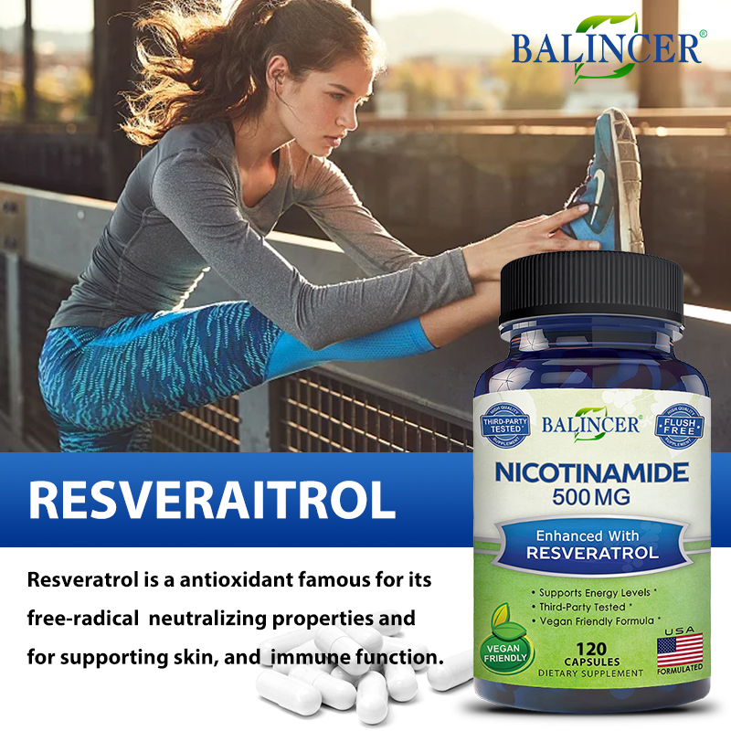 Nicotinamide with Resveratrol  - Resveratrol Capsule Anti Aging 评论和价格