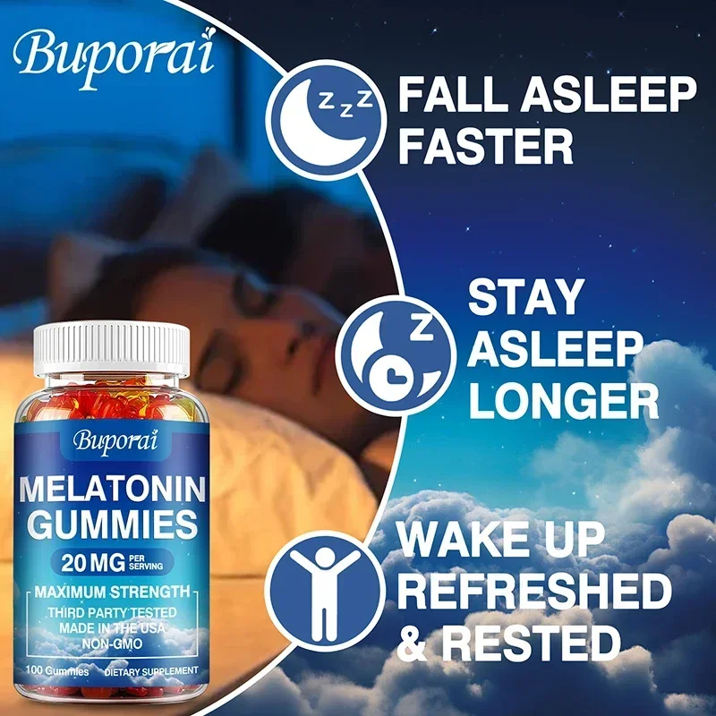 Melatonin Gummies - Helps Deep - Melatonin Sleep Gummy 评论和价格
