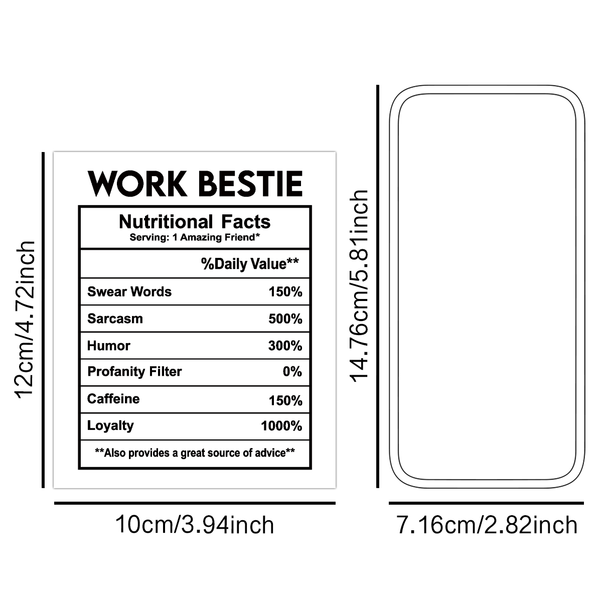 4pcs Funny Work Bestie Wine Bo - Nutrition & Fitness Coaching Fulham 评论和价格