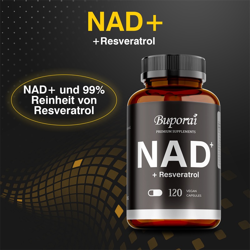 NAD+ Supplements - Anti-aging, - Resveratrol Capsule Anti Aging 评论和价格