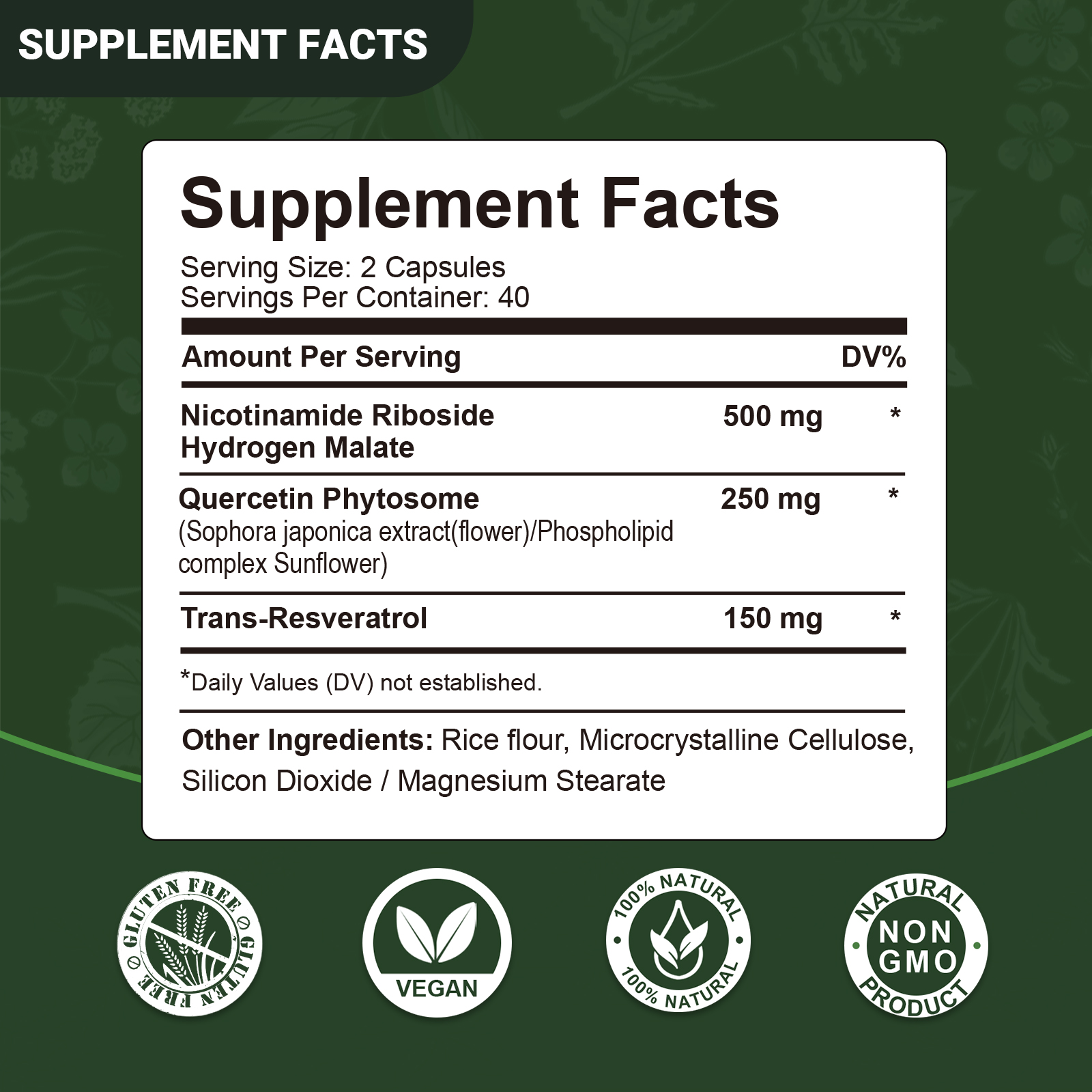 NAD+Supplement - Liposomal Nic - Resveratrol Capsule Anti Aging 评论和价格