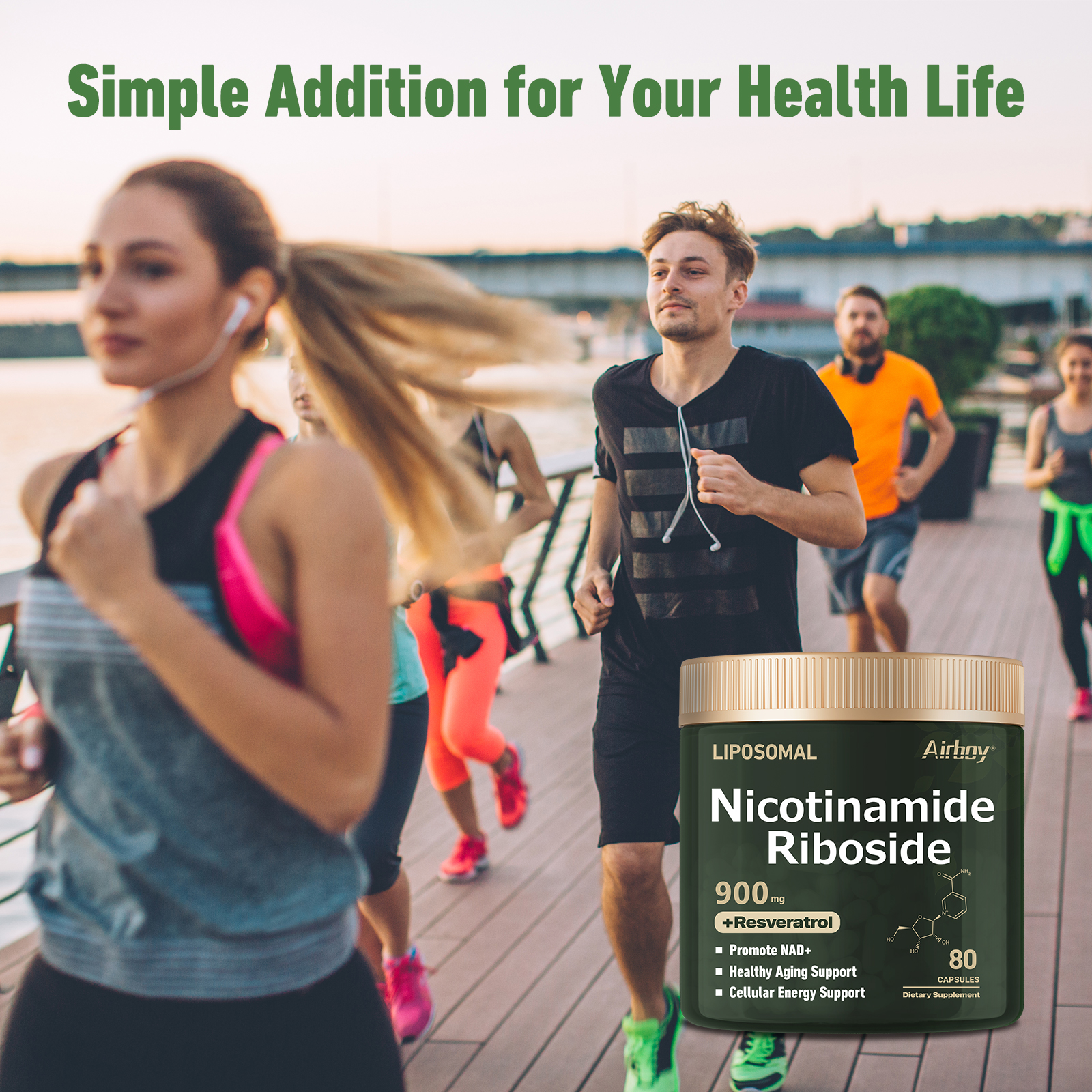 NAD+Supplement - Liposomal Nic - Resveratrol Capsule Anti Aging 评论和价格