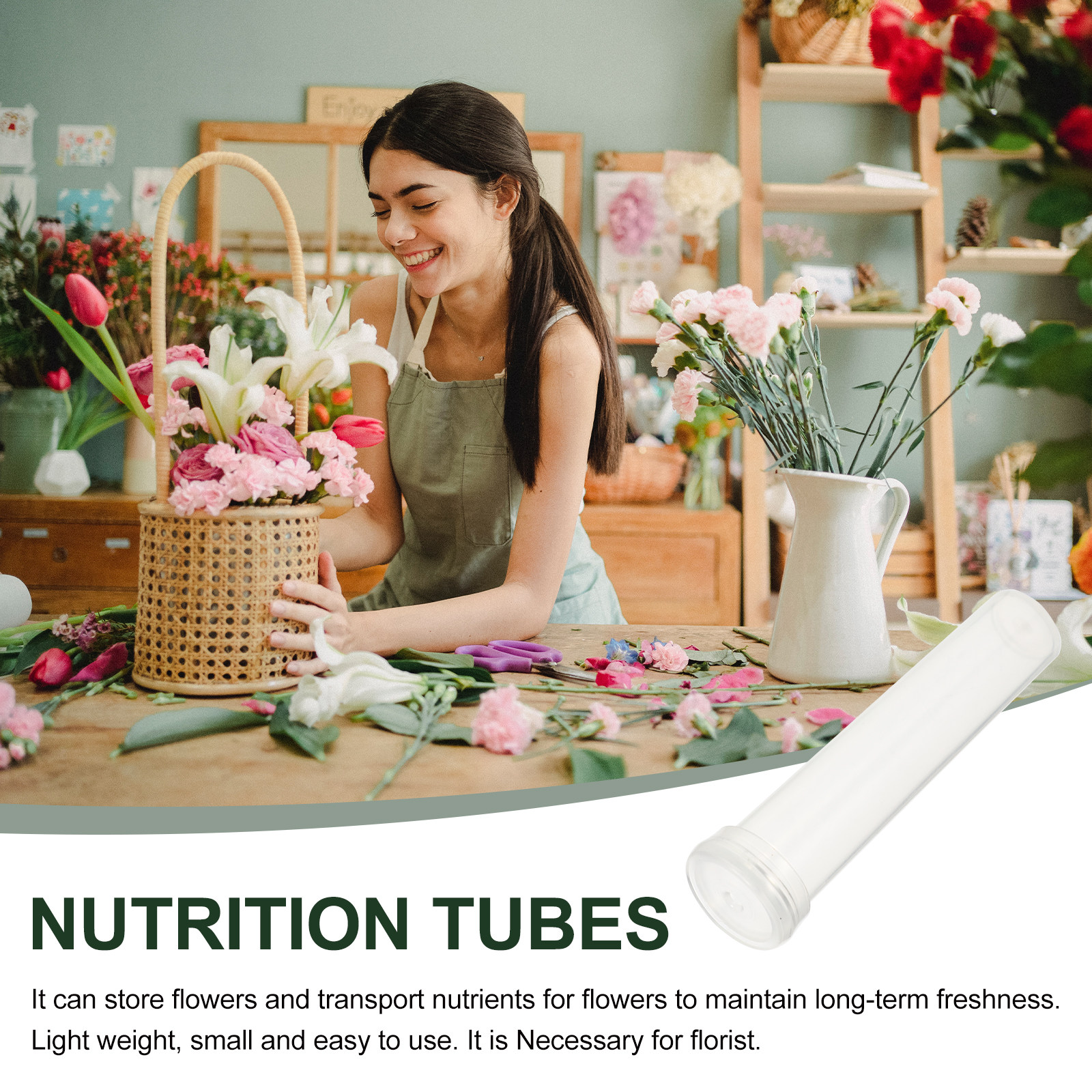 50Pcs Professional Flower Wate - Nutrition & Fitness Coaching Fulham 评论和价格
