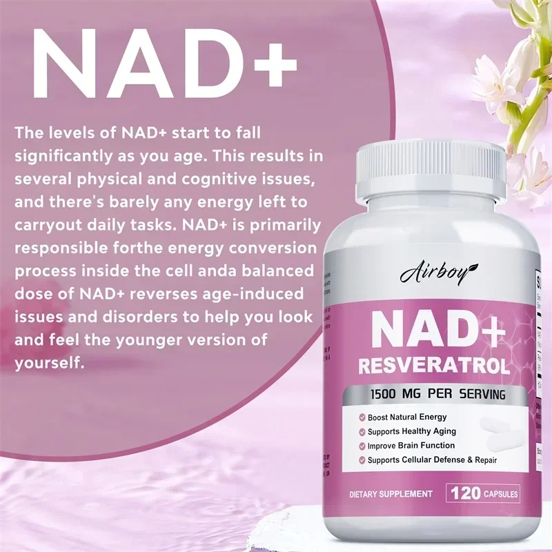 NAD+  Resveratrol - Anti-aging - Resveratrol Capsule Anti Aging 评论和价格