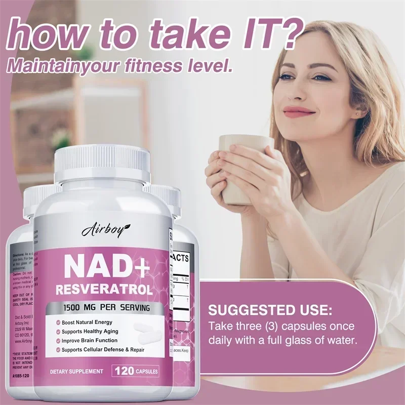 NAD+  Resveratrol - Anti-aging - Resveratrol Capsule Anti Aging 评论和价格