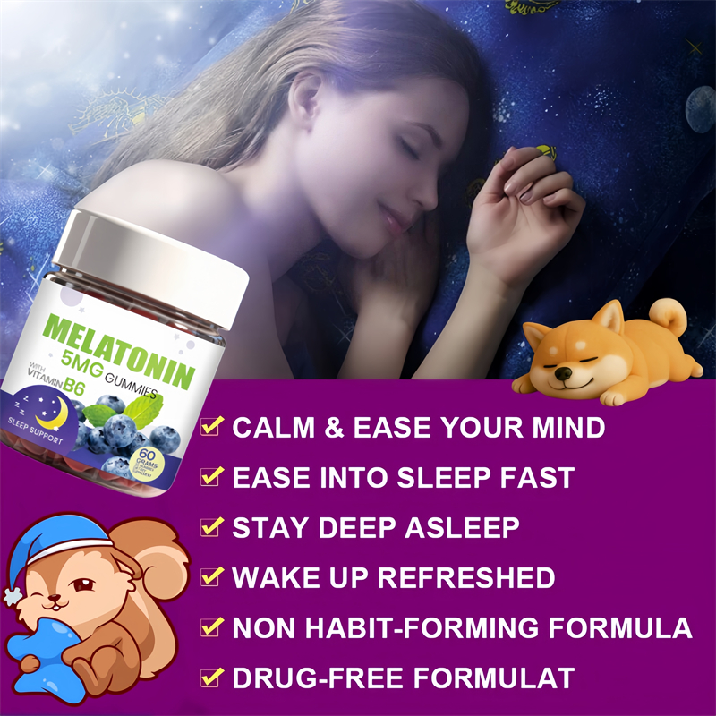 Melatonin Gummies With Vitamin - Melatonin Sleep Gummy 评论和价格