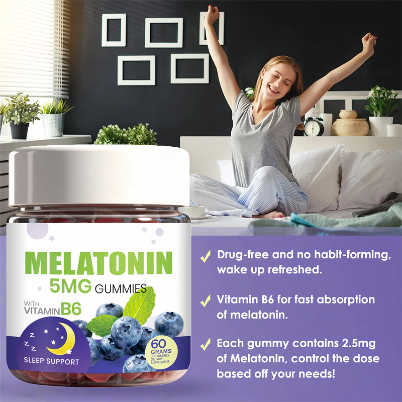 Melatonin Gummies With Vitamin - Melatonin Sleep Gummy 评论和价格