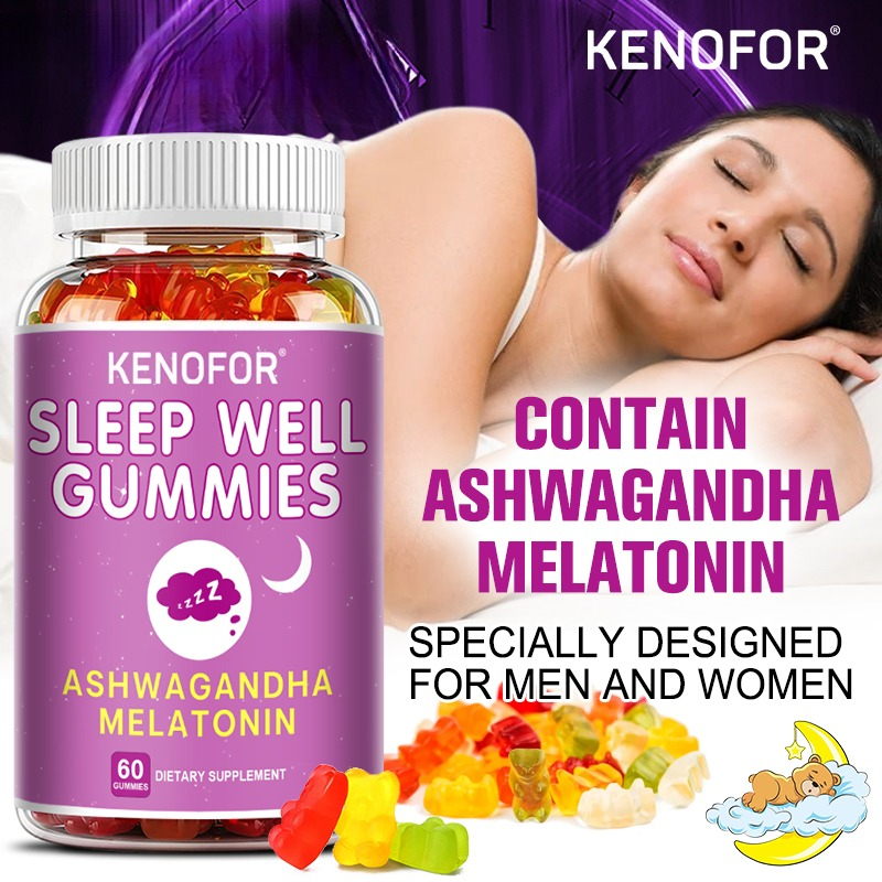 Melatonin + Ashwagandha Gummie - Melatonin Sleep Gummy 评论和价格