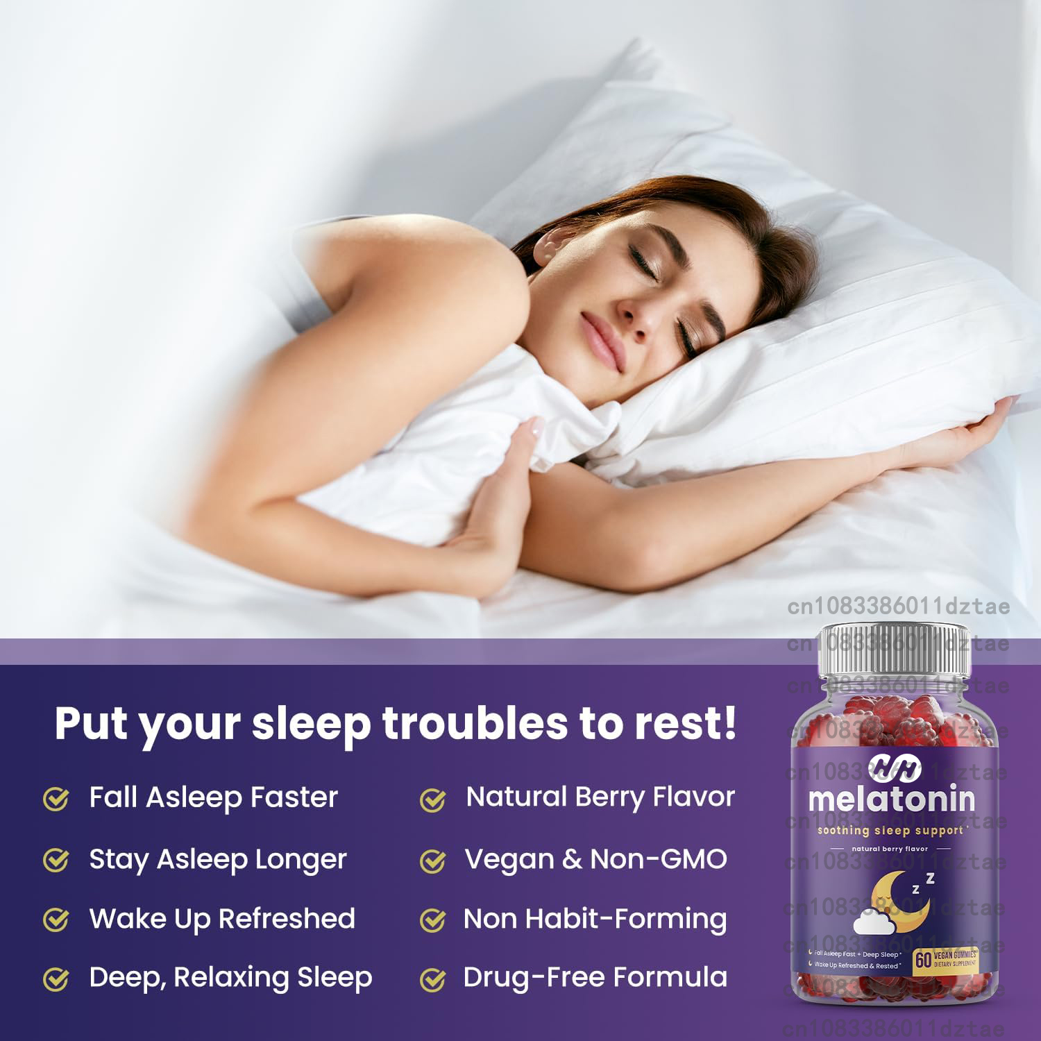 Melatonin Gummies - Sleep Aid, - Melatonin Sleep Gummy 评论和价格