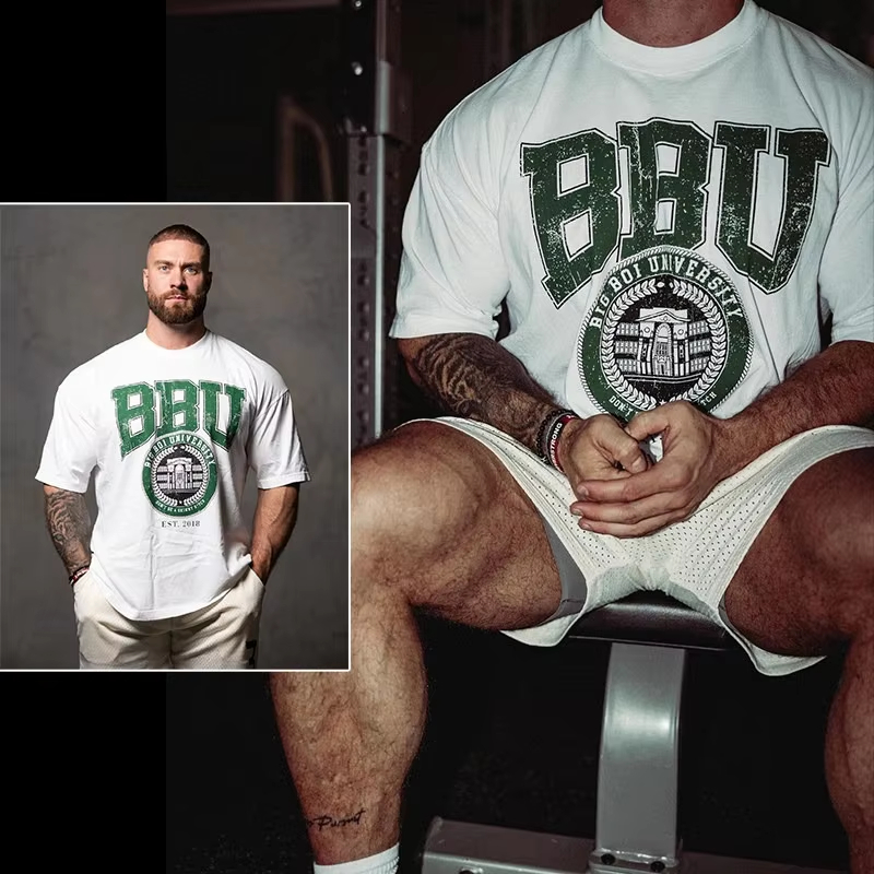 Men's Neutral Tone Gym T-Shirt - Nutrition In Fitness 评论和价格