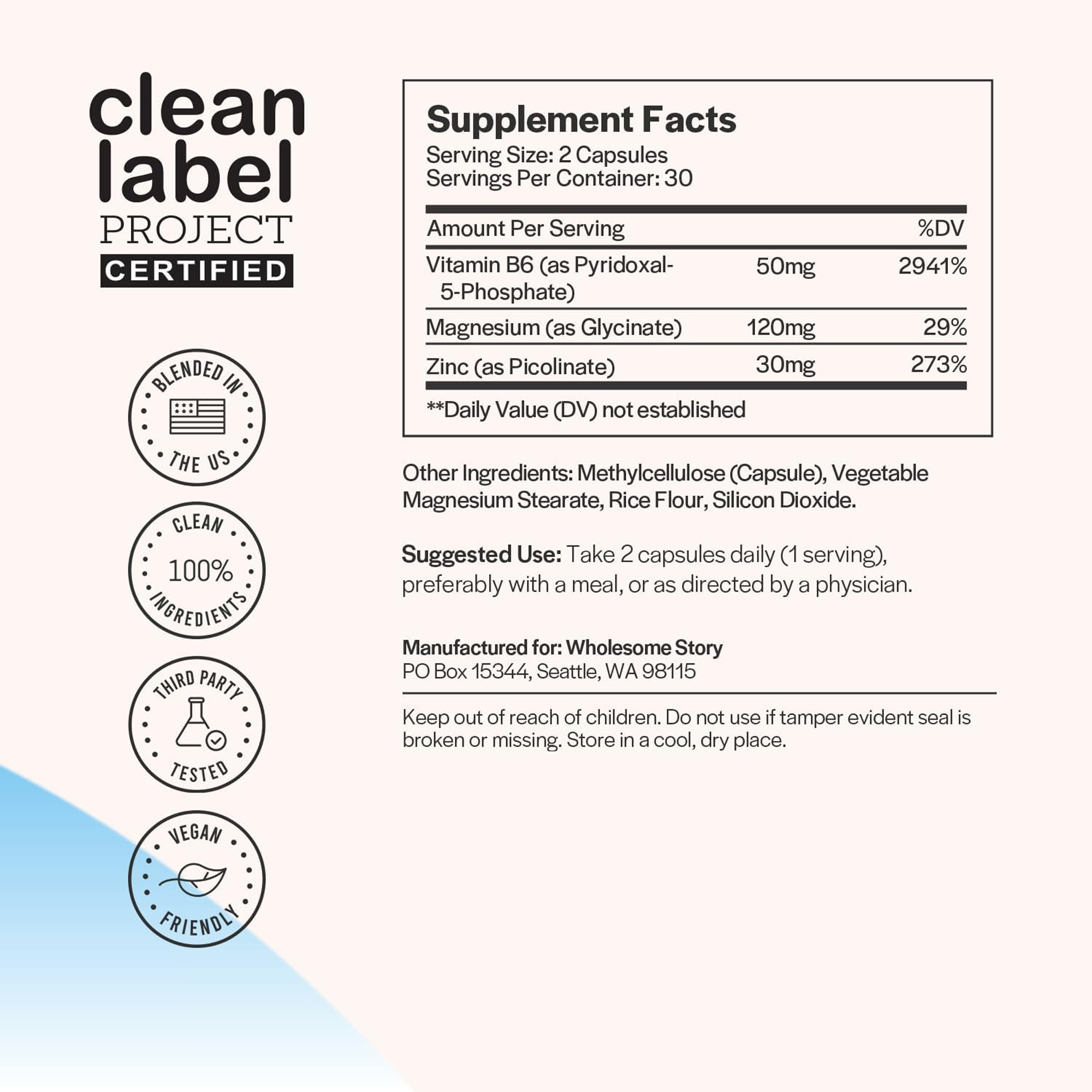 Magnesium Glycinate, Vitamin B - Nutrition Zinc 评论和价格