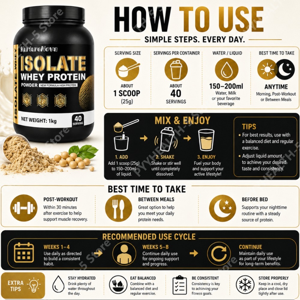 Isolate Whey Protein Powder 1k - Fitness Nutrition Protein 评论和价格