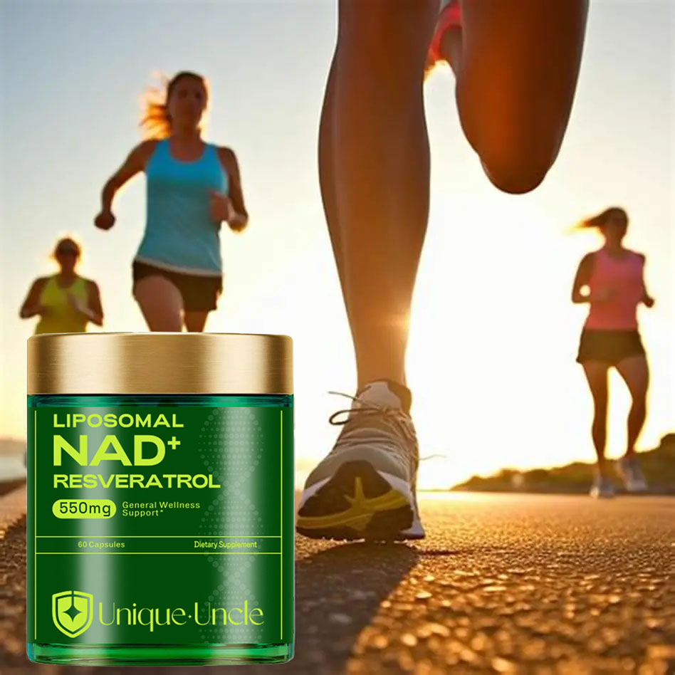 Liposomal NAD+ Supplement 550m - Resveratrol Capsule Anti Aging 评论和价格
