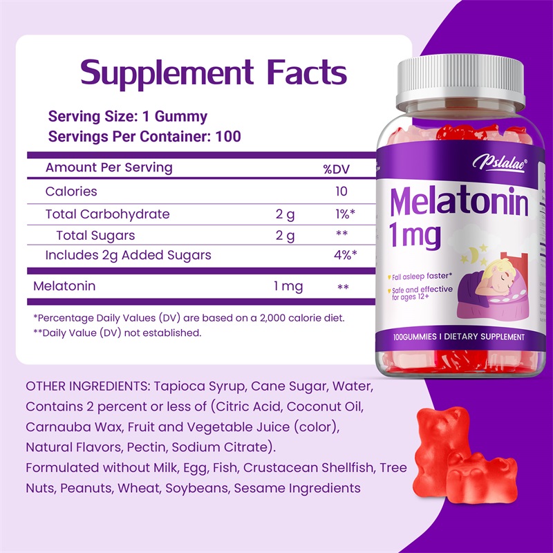 Melatonin Gummies 1mg - Childr - Melatonin Sleep Gummy 评论和价格