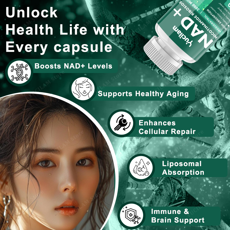 NAD+ Resveratrol Supplement -  - Resveratrol Capsule Anti Aging 评论和价格