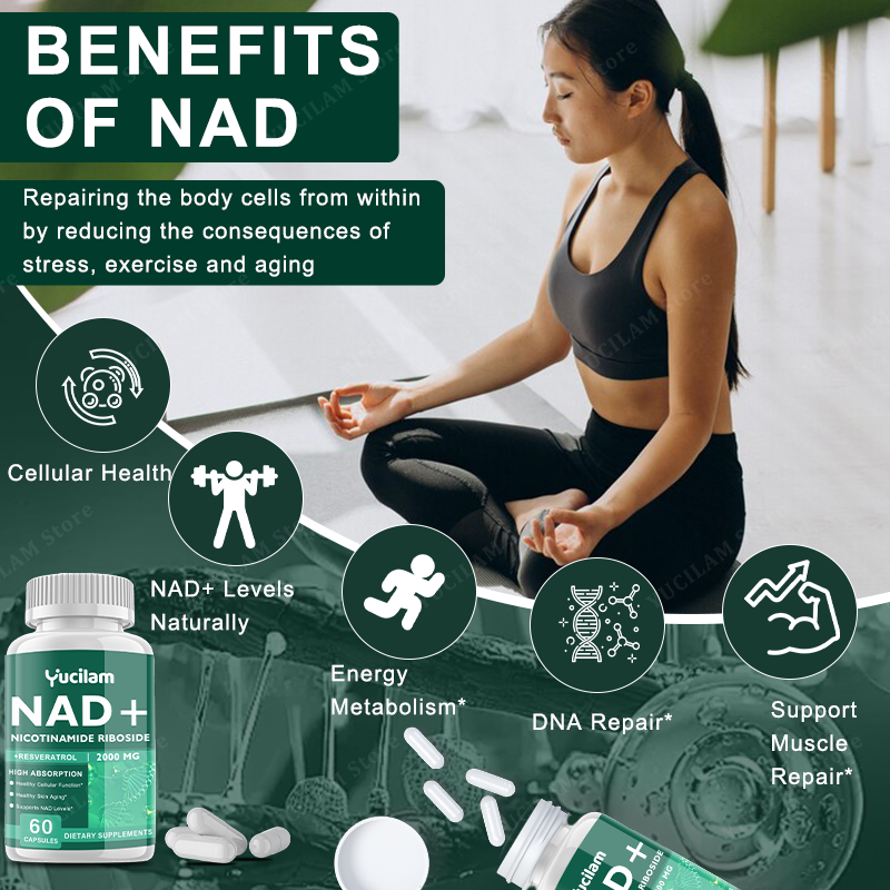 NAD+ Resveratrol Supplement -  - Resveratrol Capsule Anti Aging 评论和价格